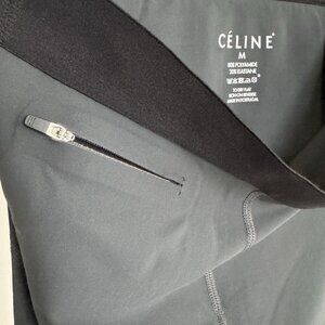 Céline -Phoebe Philo High End Zip Ankle/Pockets Legging Trendy Grey - RSP$590